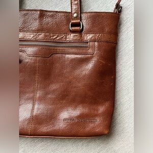 Spikes and Sparrow leather cross body bag.